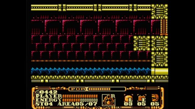 Dendy (Famicom,Nintendo,Nes) 8-bit Power Blade 2часть Stage 4.avi