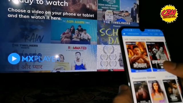 #MX player Screen cast to Realme tv, MX player को android tv से स्क्रीन cast कैसे करें. #Cznimoul. смотреть онлайн