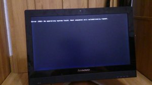 C365 All-in-One (Lenovo) Type 10148 - ОШИБКА (ERROR) 0135 CPU FAN ЗАМЕНА ЖЕСТКОГО ДИСКА В МОНОБЛОКЕ