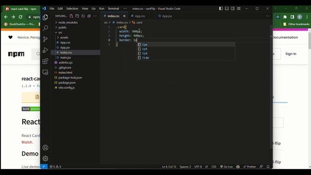 Make a React.JS card flip animation in 7 minutes or your money back смотреть онлайн