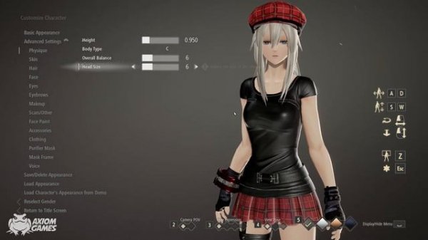 Code Vein - Adjusting a Character Appearance Guide