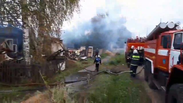 Пожар 8.10.2018. Линейная, Тверь. МК в Твери смотреть онлайн