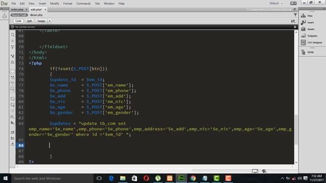 Insert Update Delete Work On PHP Part 6 смотреть онлайн
