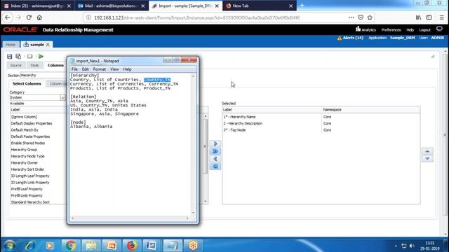 Oracle DRM Import Hierarchy | Oracle DRM | Oracle Data Relationship Manager смотреть онлайн
