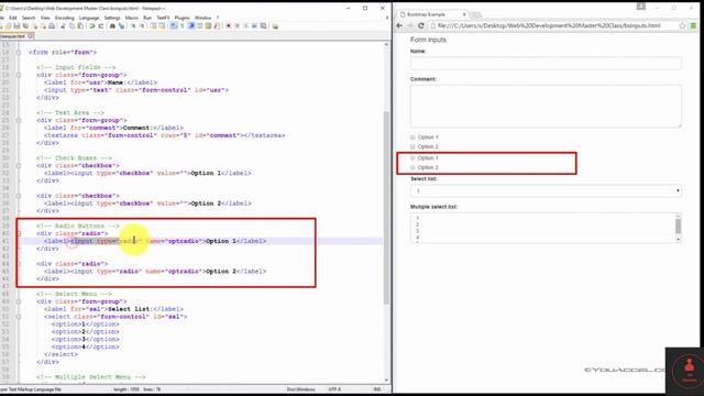 33 - Bootstrap Inputs - Complete Bootstrap Course смотреть онлайн