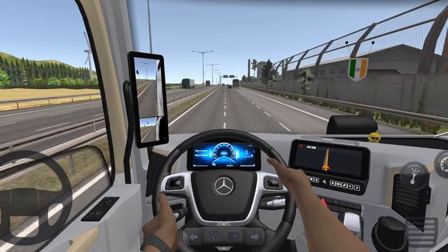 Truck Simulator Ultimate Gameplay | Mercedes-Benz ACTROS L 2023 смотреть онлайн