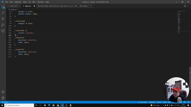 Creating a Spotify Clone Using HTML, CSS & JavaScript Only | JavaScript Music Player?? смотреть онлайн