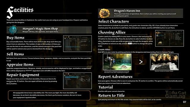 『Dragon's Crown Pro』Instructions Manual смотреть онлайн