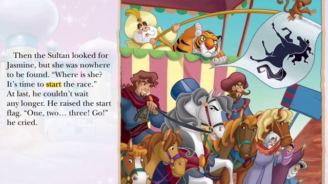The Desert Race Story Book by Disney Story Time| Aladdin смотреть онлайн