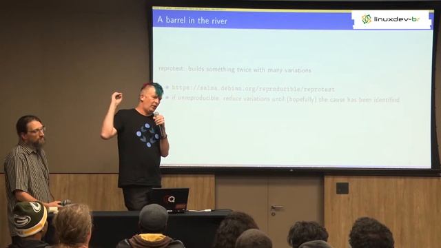 There and back again, reproducibly! - Vagrant Cascadian and Holger Levsen смотреть онлайн