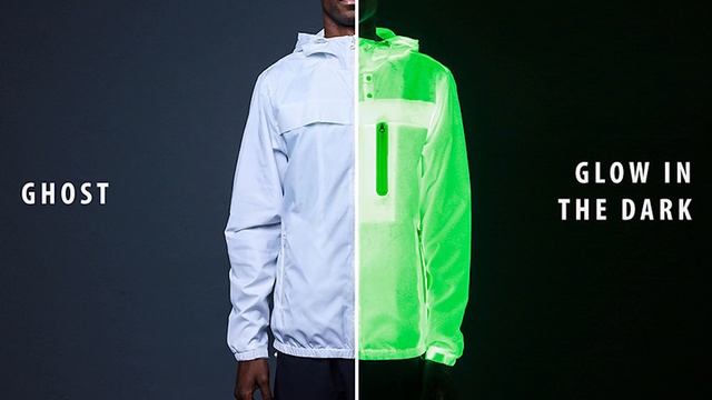 The Ultimate Lumen Jacket / Glow in the dark / reflective /water repellent Jacket смотреть онлайн