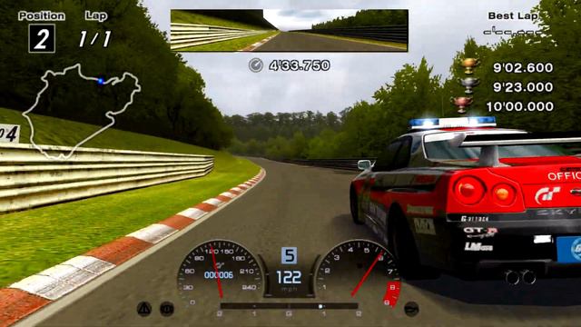 Gran Turismo 4 - International A-15 - 1 Lap Guide Run (Nurburgring Nordschleife) (GOLD) смотреть онлайн