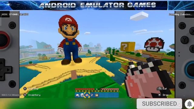 Minecraft EGG NS 2.1.6 Game test with settings смотреть онлайн