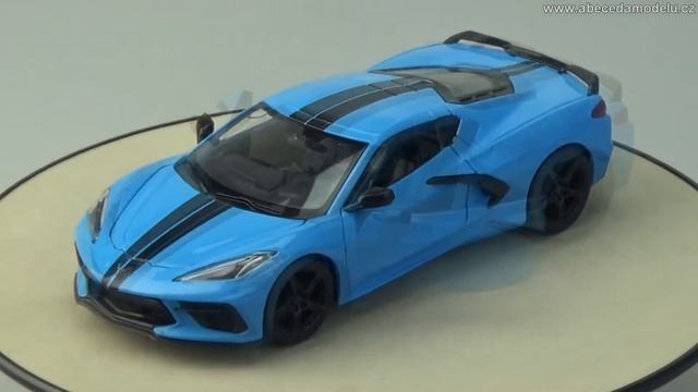 Chevrolet Corvette Stingray Coupe Z51 2020 Maisto 1:24 смотреть онлайн