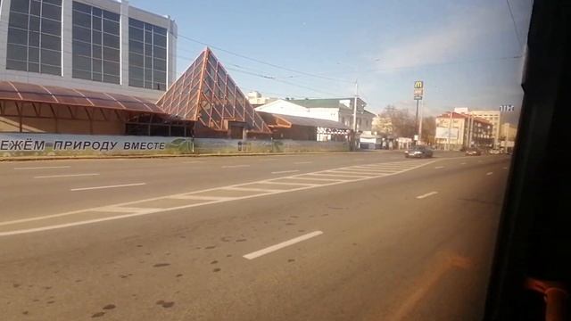Поездка на автобусе МАЗ 105.065 АВ 8368-3 (маршрут 18) смотреть онлайн