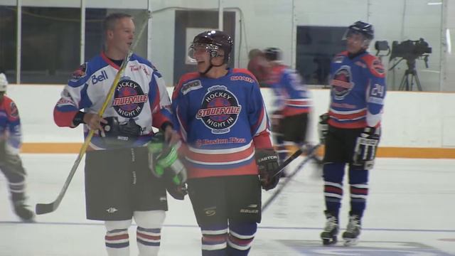NHL Players Come to Town for Hockey Night in Stouffville! смотреть онлайн