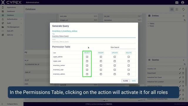3.2 CYPEX Database Section - Generate a Default Query | CYBERTEC PostgreSQL Rapid App Dev смотреть онлайн