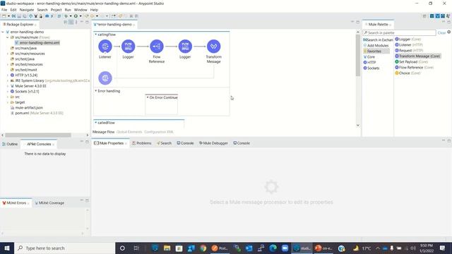 Error handling in Mule 4 смотреть онлайн