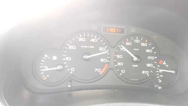 Peugeot 206 1.1 60 KM przyśpieszenie 0-100 km/h (lpg) смотреть онлайн