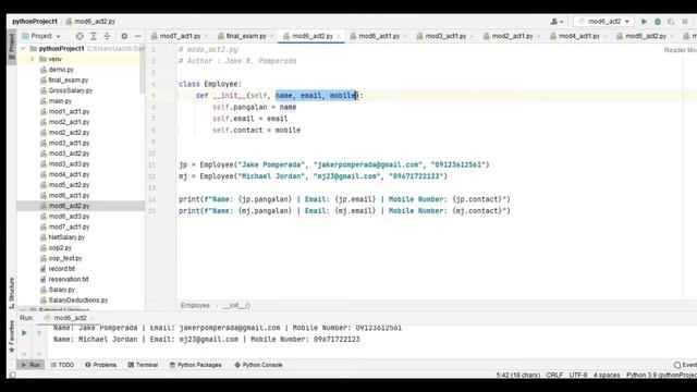 Instantiation in Python смотреть онлайн