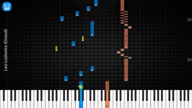 🎹Solo & Chord, Leo, Ludovico Einaudi, Synthesia Piano смотреть онлайн