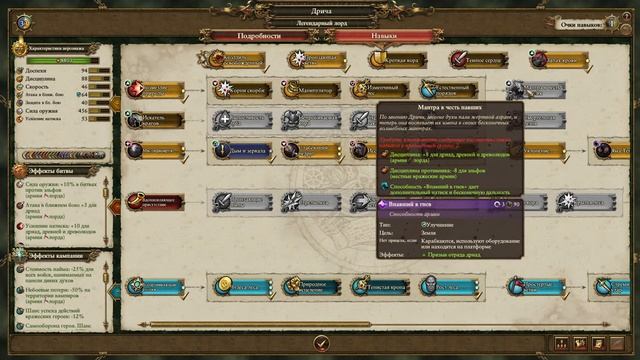 Total War Warhammer II, Легенда, Лесные Эльфы, Дрича, №4 - Защита Ритуала Перерождения. смотреть онлайн