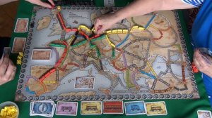 Ticket to Ride: Европа - играем в настольную игру.