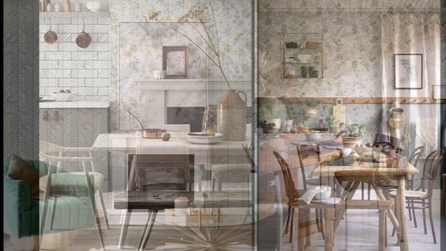 Sage Green Wallpaper Ideas and Design. Pale Green Print Wallpaper for Home. смотреть онлайн