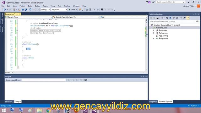 38-) C# Generic Class Açıklama&Tanımlama смотреть онлайн