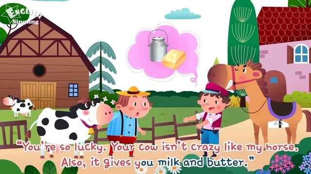 Hans in Luck - Fairy tale - English Stories (Reading Books) смотреть онлайн
