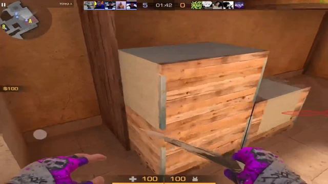 Competitive mode POV Sandstone (10:0) | Demo Standoff 2 смотреть онлайн