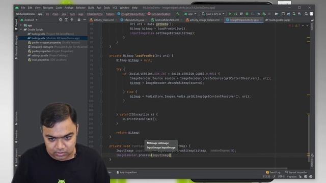Add Image classification using Google ML Kit in Android Studio смотреть онлайн
