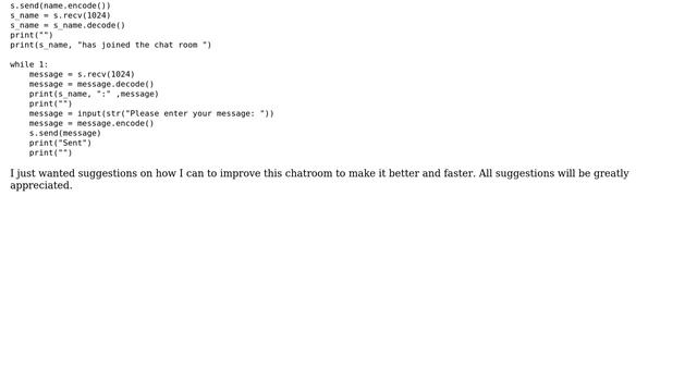 Socket chat room in Python смотреть онлайн