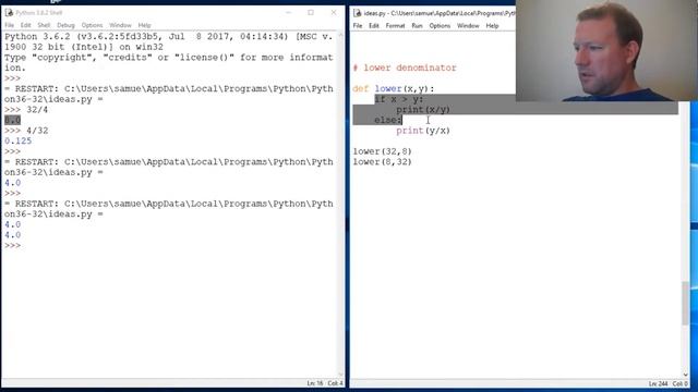 Python Basics Lower Denominator смотреть онлайн