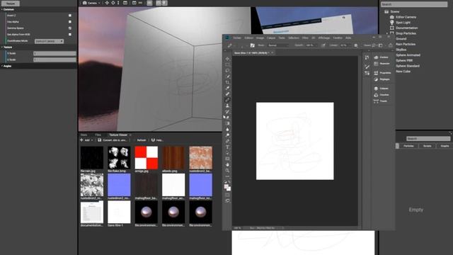 BabylonJS Editor v3 - Photoshop Extension Preview смотреть онлайн