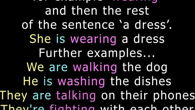 English Grammar - Lesson TWO - The Present Simple as questions and Present Continuous смотреть онлайн