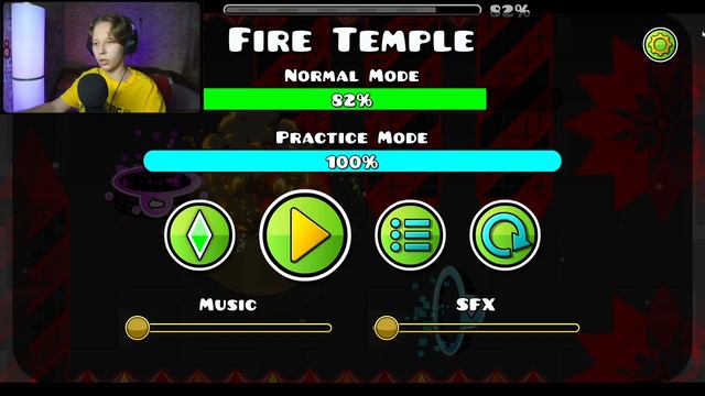 Прохожу САМЫЙ ЛЕГКИЙ HARD DEMON в Geometry Dash 2.2 смотреть онлайн