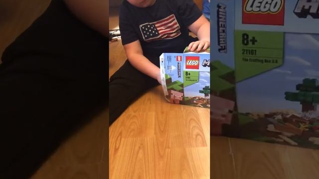 Lego Minecraft set The. Crafting box 3.0, part 1 смотреть онлайн
