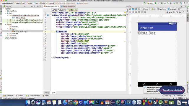 Android Development 5 : Connect with java file with findViewById() (Bangla | বাংলা) смотреть онлайн