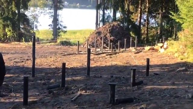 Монтаж свайно-винтового фундамента часть 2 смотреть онлайн