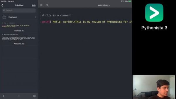 Writing Python on iPad using Pythonista! In-Depth Review + Is it Worth it?