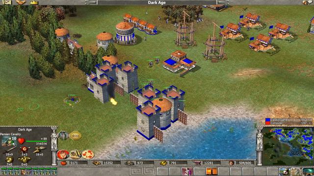 EMPIRE EARTH: 1 VS 1 HARD COMPUTER - DARK AGE EPOCH смотреть онлайн