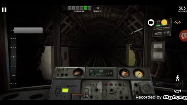 Фиолетовая ветка Минского метро на поезде 81-717 (номерной) в игре minsk subway simulator! смотреть онлайн
