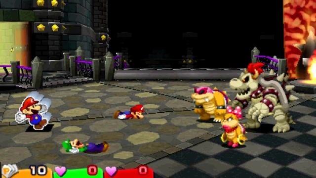 Mario & Luigi: Paper Jam - Dry Bowser Battle [Secret Boss] смотреть онлайн