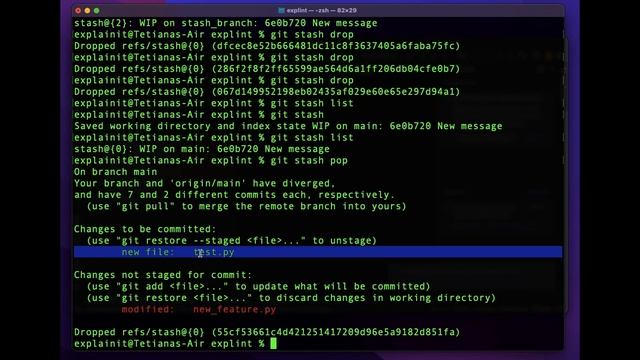 All about GIT stash in 10 min! смотреть онлайн