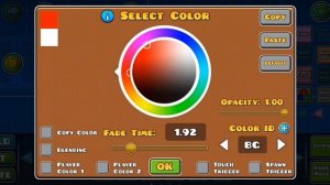 Как сделать так, чтобы поменялся цвет фона во время уровня? Geometry dash