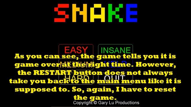 Java Snake Game: Prototype 1 by Gary Lu смотреть онлайн