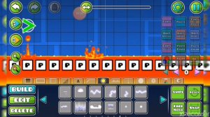 Как сделать лаву в geometry dash 0_0