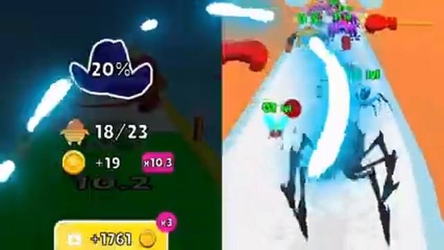 Play High Score in Giant Blob Join Clash, Insect Evolution Run - Blob Mobile Games Walkthrough смотреть онлайн