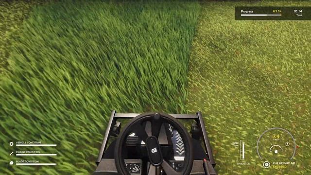 Lawn Mowing Simulator Demo - Second Job - Kingsbury House - Britto's Mowing смотреть онлайн